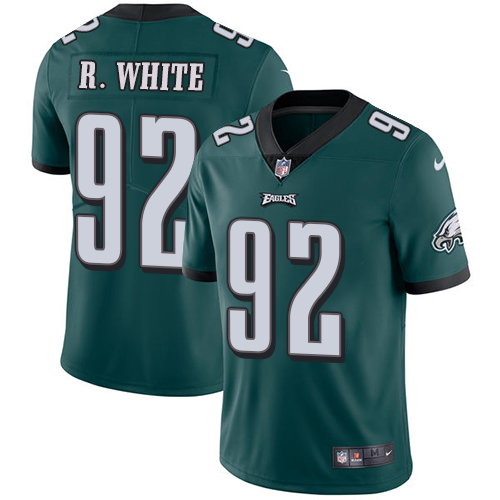 Nike Eagles #92 Reggie White Midnight Green Team Color Men's Stitched NFL Vapor Untouchable Limited Jersey