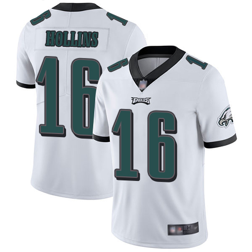 Nike Eagles #16 Mack Hollins White Men's Stitched NFL Vapor Untouchable Limited Jersey