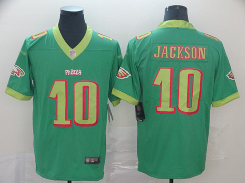 Nike Eagles #10 DeSean Jackson Green Men's Stitched NFL Limited City Edition Jersey