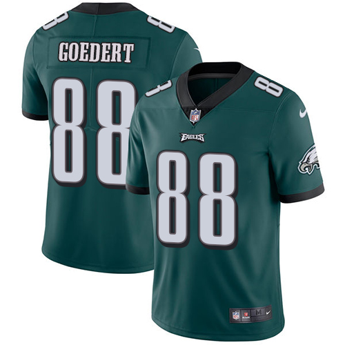 Nike Eagles #88 Dallas Goedert Midnight Green Team Color Men's Stitched NFL Vapor Untouchable Limited Jersey