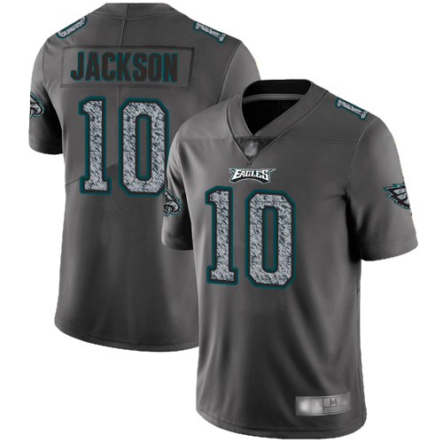 Nike Eagles #10 DeSean Jackson Gray Static Men's Stitched NFL Vapor Untouchable Limited Jersey