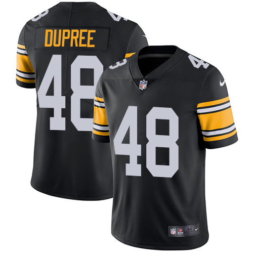 Nike Steelers #48 Bud Dupree Black Alternate Men's Stitched NFL Vapor Untouchable Limited Jersey