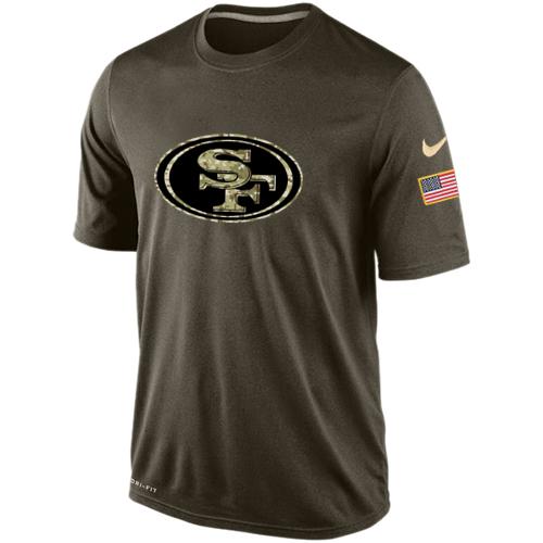 Men's San Francisco 49ers Salute To Service Nike Dri-FIT T-Shirt