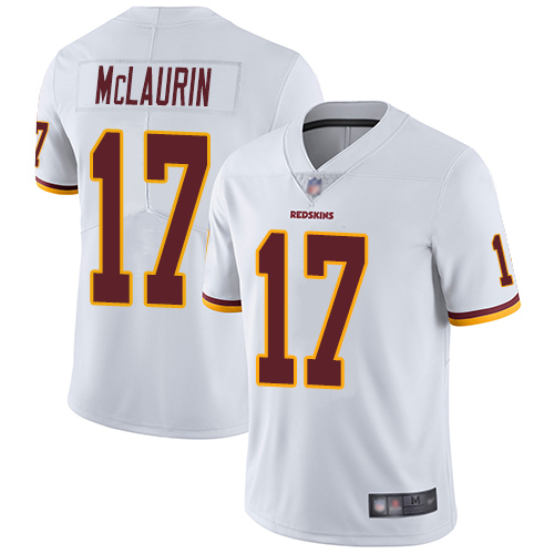 Nike Redskins #17 Terry McLaurin White Men's Stitched NFL Vapor Untouchable Limited Jersey