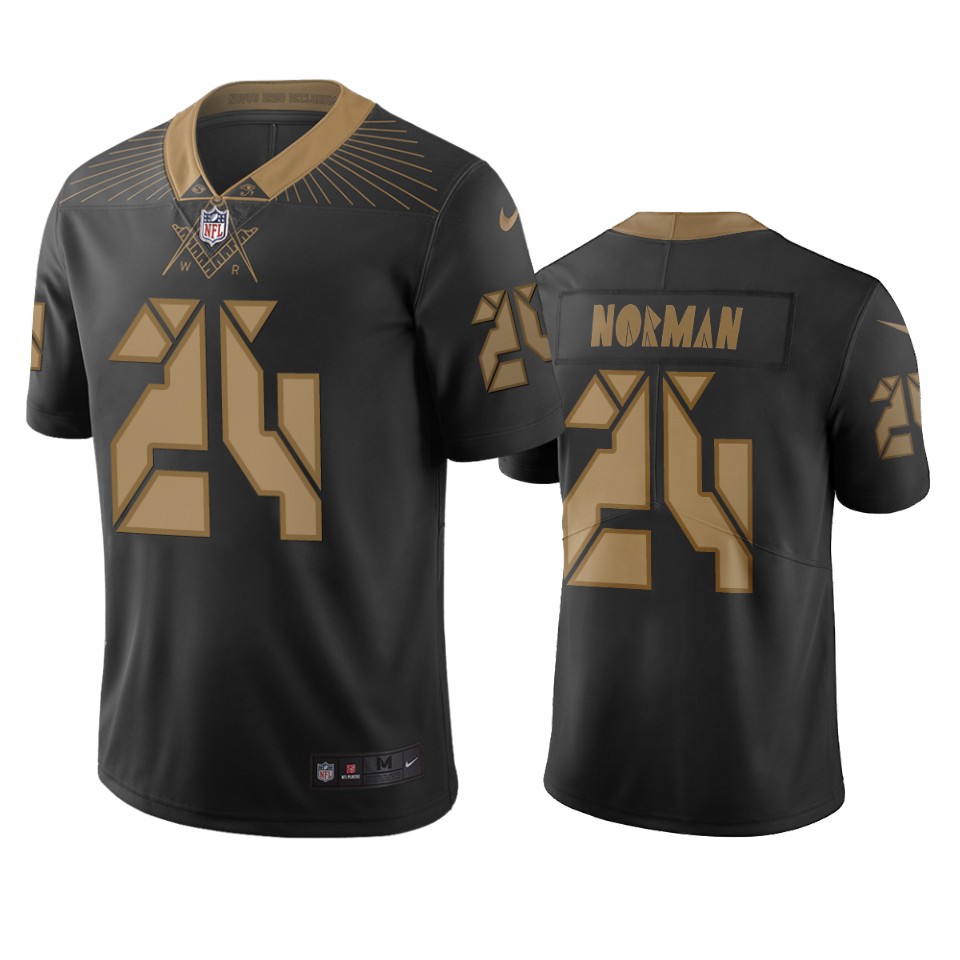 Washington Redskins #24 Josh Norman Black Vapor Limited City Edition NFL Jersey
