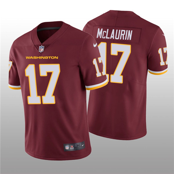 Men's Washington Football Team Red #17 Terry McLaurin Vapor Untouchable Limited Stitched Jersey