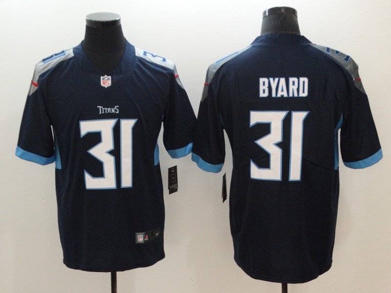 Men's Tennessee Titans #31 Kevin Byard Navy New 2018 Vapor Untouchable Limited Stitched Jersey