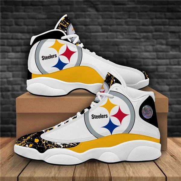NFL Pittsburgh Steelers AJ13 Series High Shoes 005