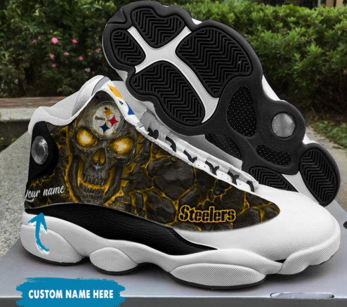 NFL Pittsburgh Steelers AJ13 customized Shoes