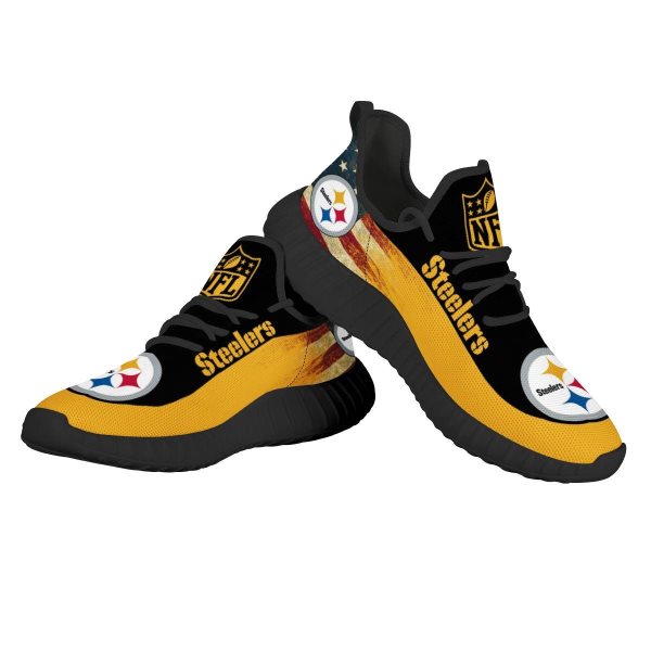 NFL Pittsburgh Steelers Lightweight Running Shoes 006 (1)
