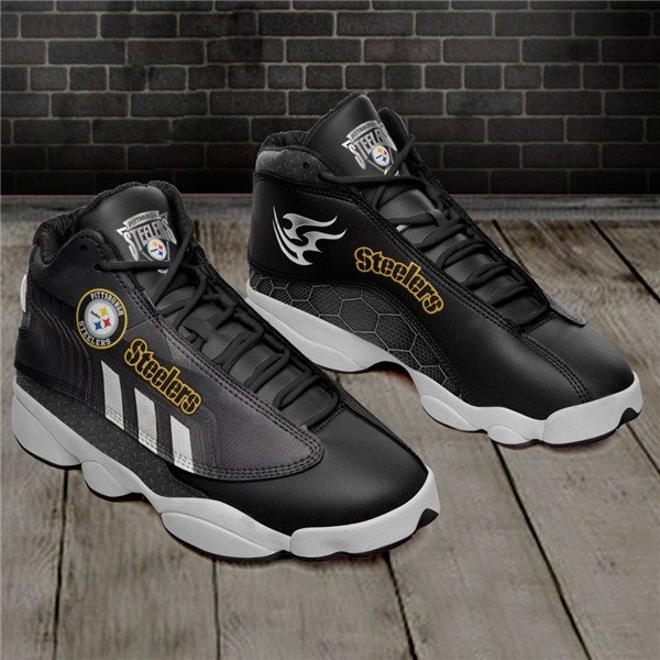 NFL Pittsburgh Steelers AJ13 Series High Shoes 002