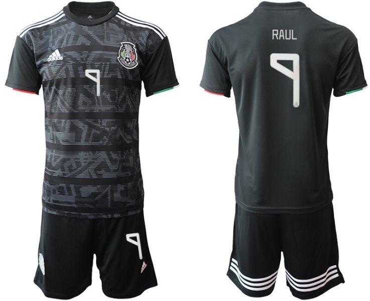 2019-20 Mexico 9 RAUL Home Soccer Men Jersey