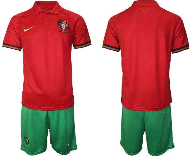 Portugal Blank Euro 2021 Soccer Men Jersey