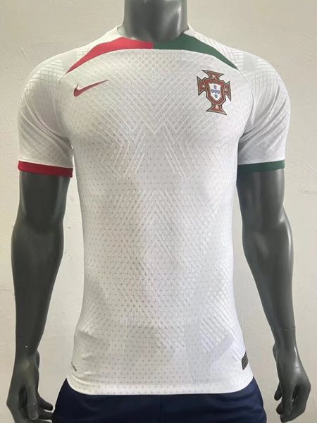Portugal 2022 World Cup White Soccer Men Jersey