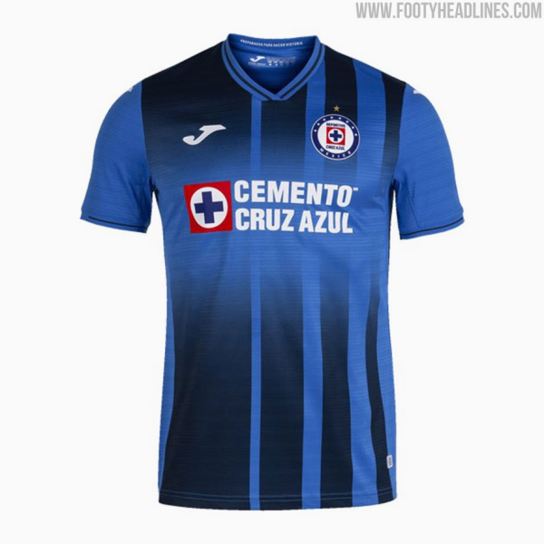 2021-22 Club Cruz Azul De Mexico Soccer Soccer Home Men Jersey