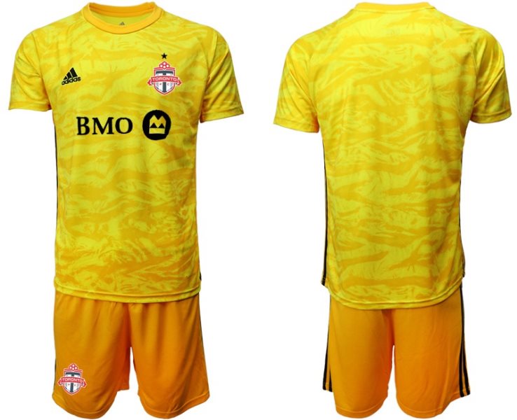 2020-21 Toronto Yellow Goalkeeper Soccer Men Jersey