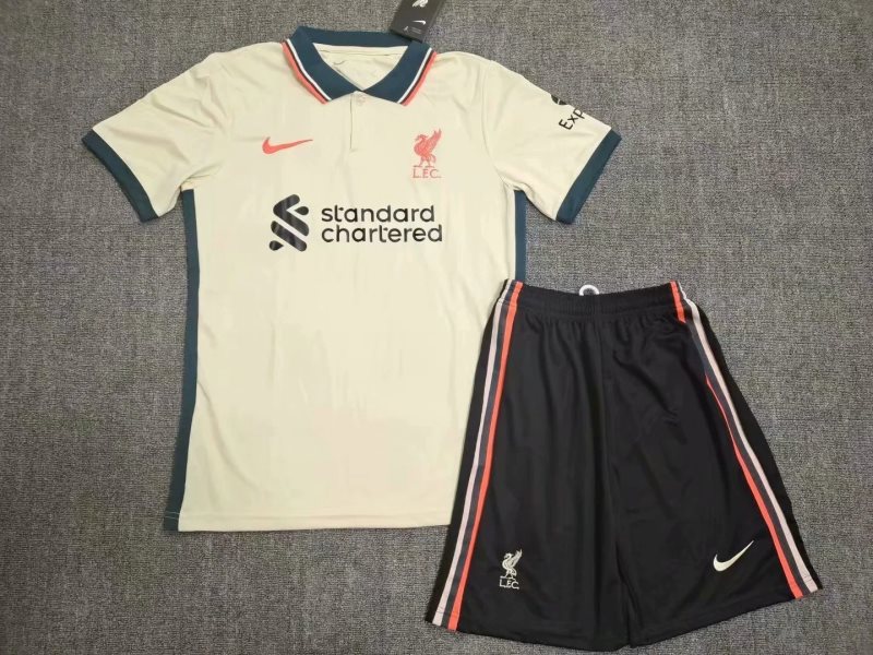 2021_22 Liverpool Away Soccer Men Jersey Kits