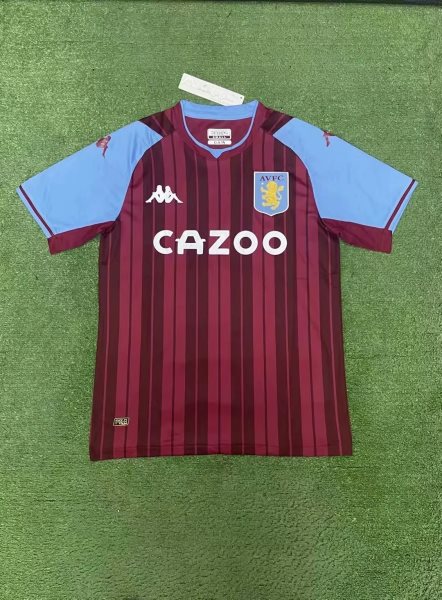 2021-22 Premier League Aston Villa Soccer Home Men Jersey