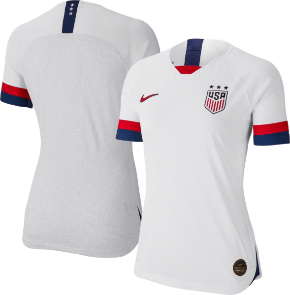 2019-20 USA Home White Thailand Soccer Women Jersey
