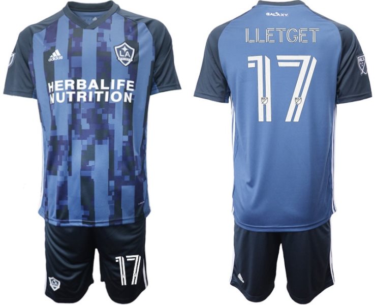 2020-21 LA Galaxy Away 17 Sebastian Lletget Soccer Men Jersey