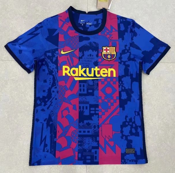 2021_22 Barcelona Home Soccer Men Jersey