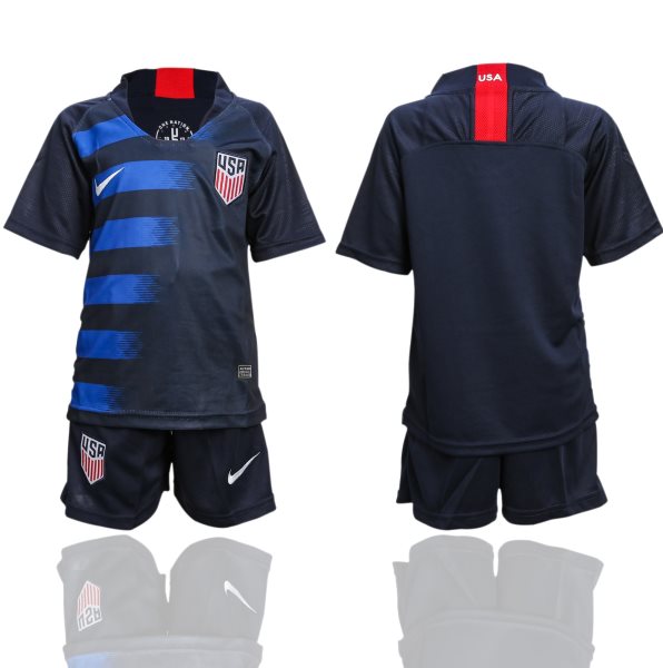 2018-19 USA Away Soccer Youth Jersey