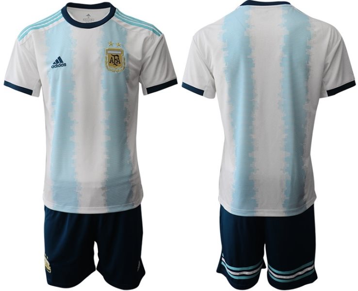 2019-20 Argentina Home Soccer Men Jersey