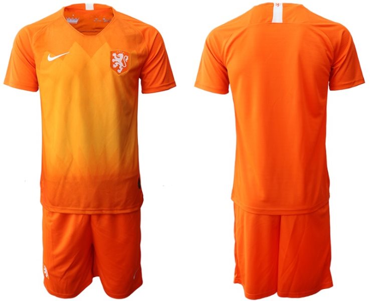 2019-20 Netherlands Home Soccer Men Jersey