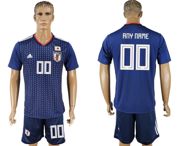 Japan Home 2018 FIFA World Cup Customized Men Jersey