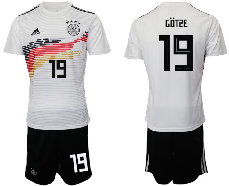 2019-20 Germany 19 GOTSE Home Soccer Men Jersey