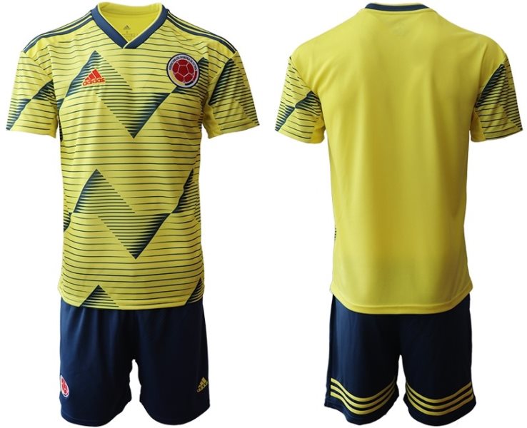 2019-20 Colombia Home Soccer Men Jersey