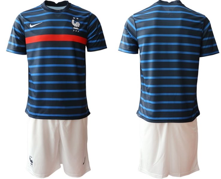 2020-21 France Home Soccer Men Jersey