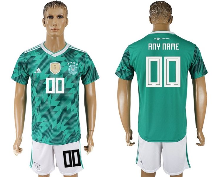 Germany Away 2018 FIFA World Cup Customized Men Jersey