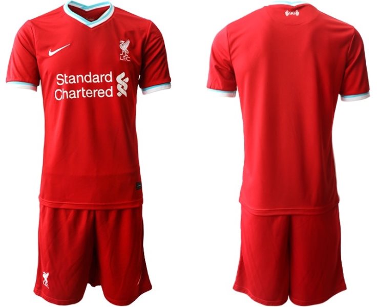 2020-21 Liverpool Home Soccer Men Jersey
