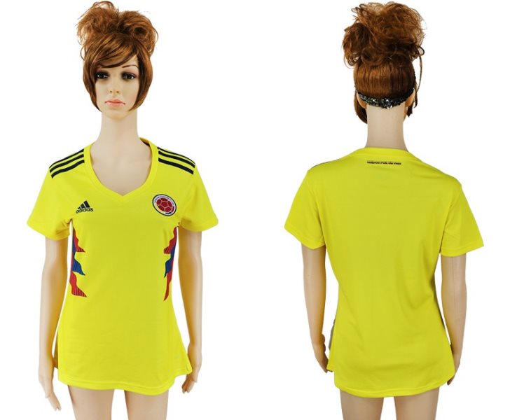 Columbia Home 2018 FIFA World Cup Soccer Women Jersey