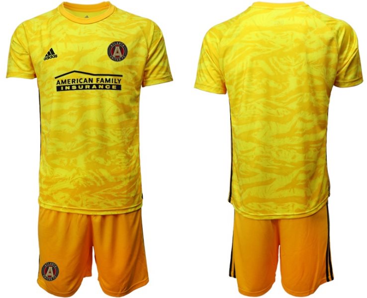 2020-21 Atlanta United FC Yellow Goalkeeper Soccer Men Jersey