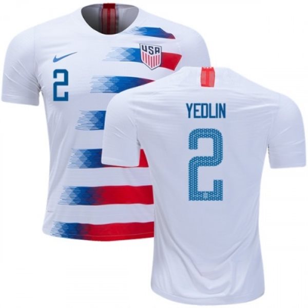 2018-19 USA 2 DeAndre Yedlin Home Thailand Soccer Men Jersey
