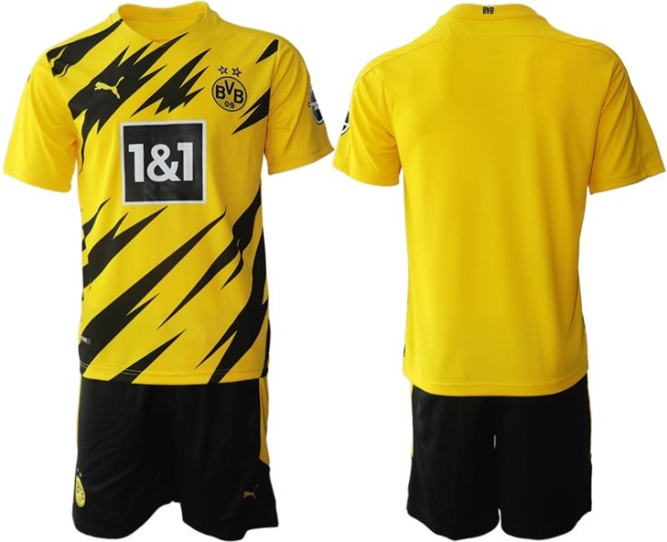 20120-21 Dortmund Home Soccer Men Jersey