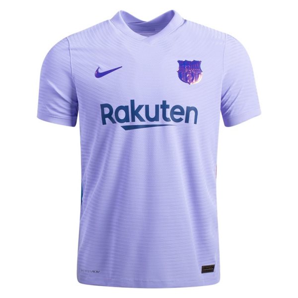 2021_22 Barcelona Purple Away Soccer Men Jersey