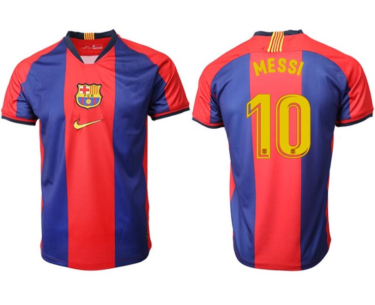 2019-20 Barcelona 10 MESSI Home Thailand Soccer Men Jersey