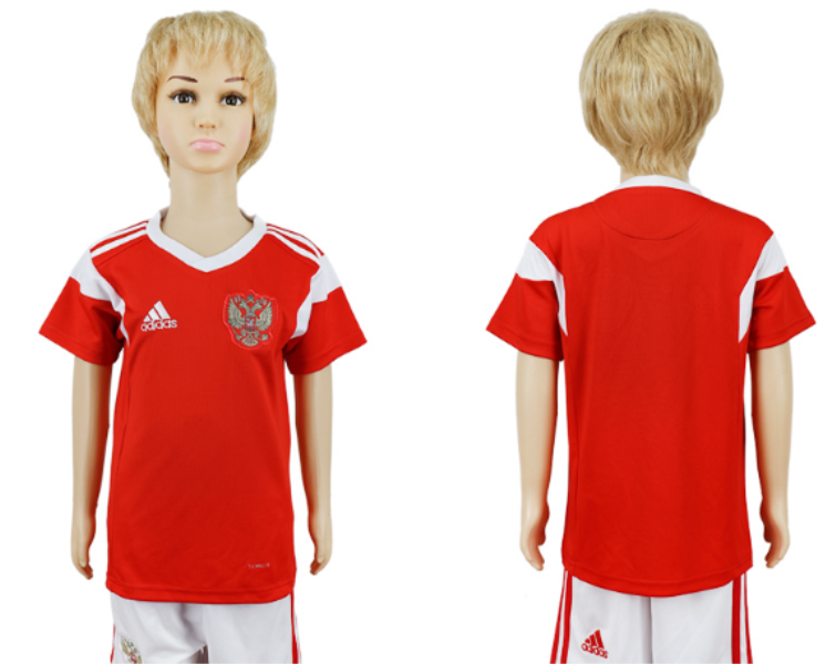 Russia Home 2018 FIFA World Cup Soccer Youth Jersey