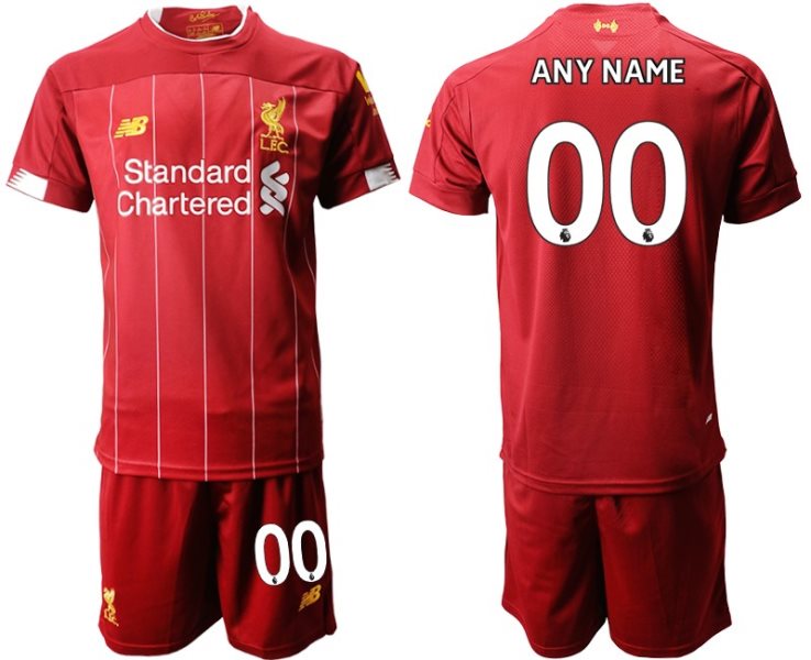 2019-20 Liverpool Customized Home Soccer Men Jersey