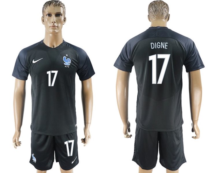 2017-18 France 17 DIGNE Third Away Soccer Men Jersey