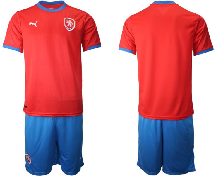 Czech Republic Blank Euro 2021 Soccer Men Jersey