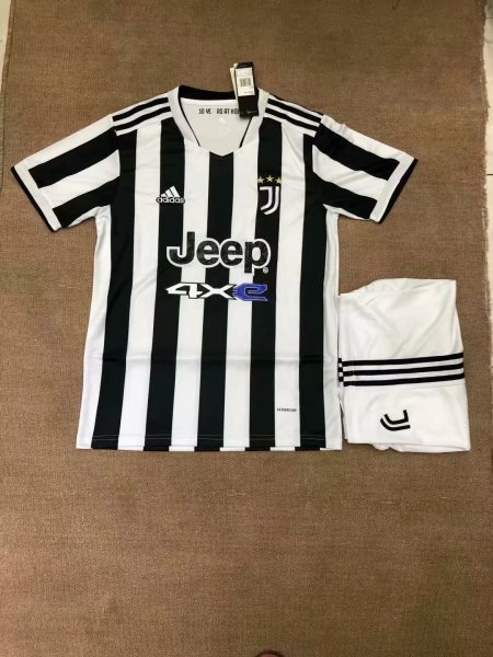 2021-22 SERIE A Juventus soccer Kit Home Kids
