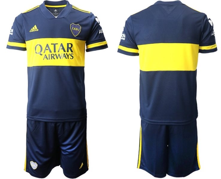 2020-21 Boca Juniors Home Soccer Men Jersey