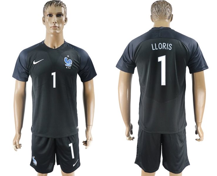 2017-18 France 1 LLORIS Third Away Soccer Men Jersey