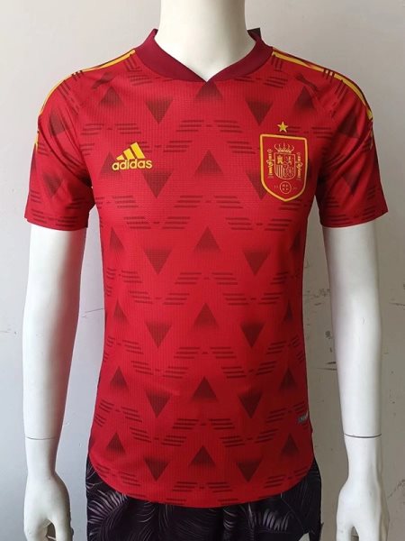 Spain PV Special 2022 World Cup Soccer Men Jersey