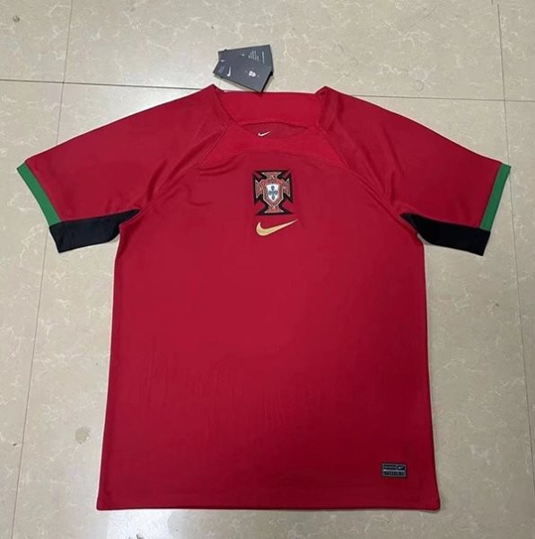 Portugal Home 2022 World Cup Soccer Men Jersey