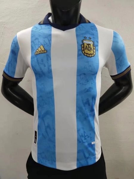 Argentina Special PV 2022 World Cup Soccer Men Jersey